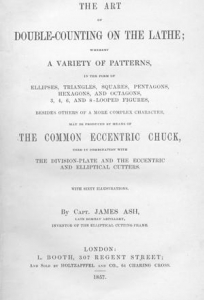 THE ART OF DOUBLE COUNTING ON THE LATHE