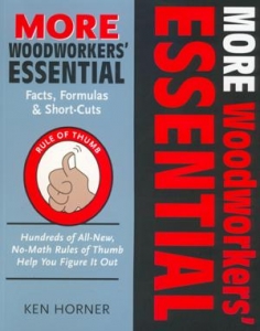 MORE WOODWORKERS' ESSENTIAL FACTS, FORMULAS & SHORT CUTS