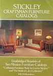 STICKLEY CRAFTSMAN FURNITURE CATALOGS