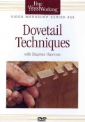FWW: VIDEO WORKSHOP SERIES #11 DOVETAIL TECHNIQUES DVD cover